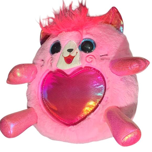 Zuru 10"D Rainbocorn Unicorn Cat Rainbow Surprise, Pink with Fairy Wings, EUC - Picture 1 of 6